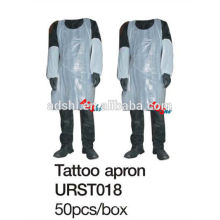 Tabliers de tatouage en plastique jetables